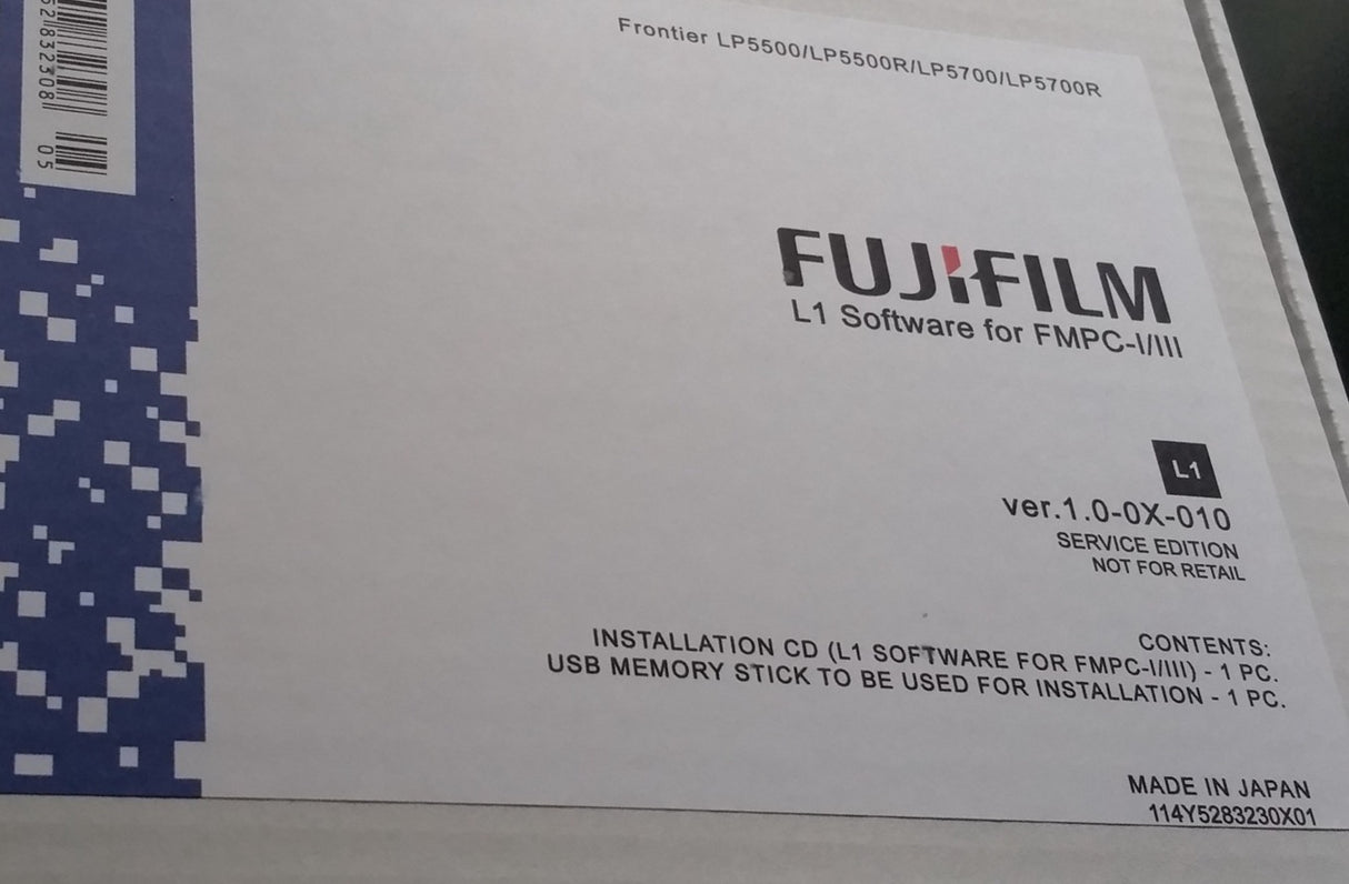 FUJI LONG LENGTH KIT SOFTWARE FOR FUJI FRONTIER LP5500/LP5700/LP5500R/LP5700R