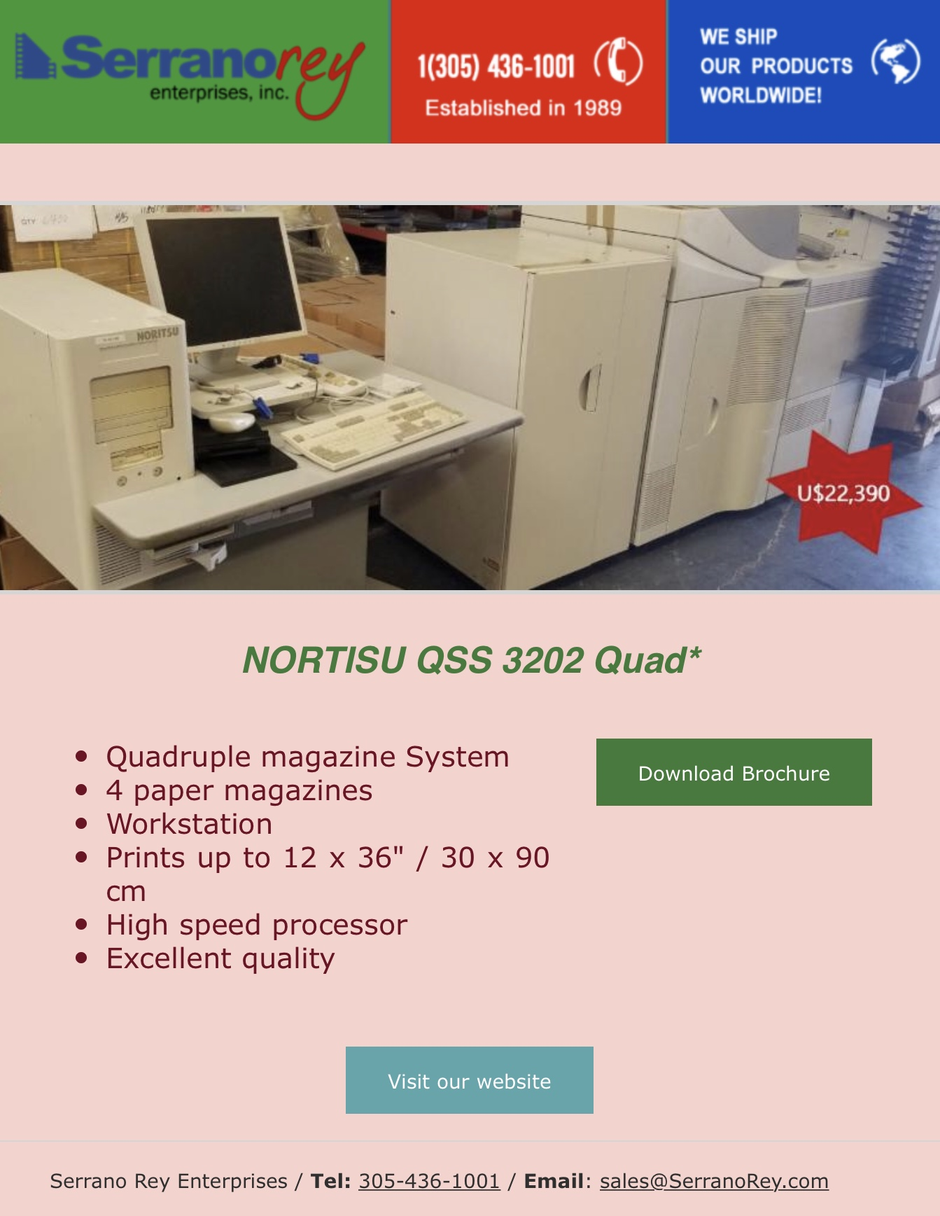 Noritsu QSS3202 Quad