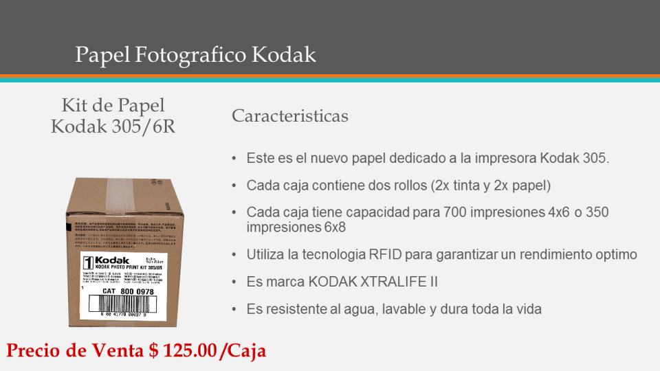 Impresora Kodak 305