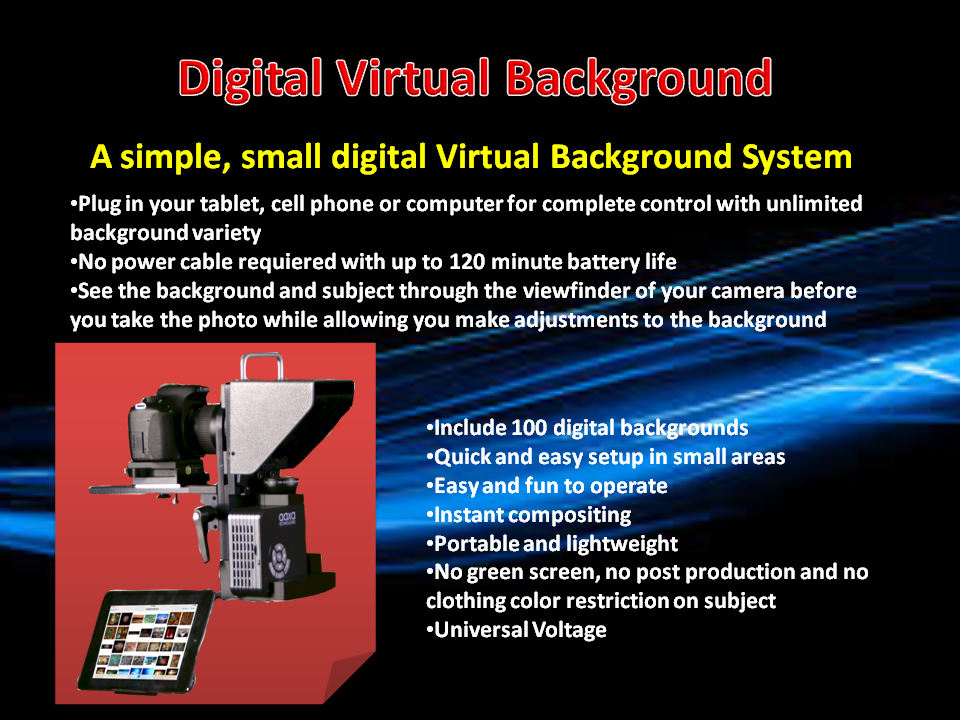 Digital Virtual Background